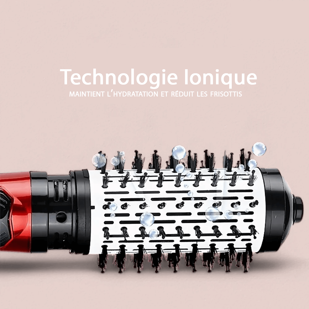 Brosse Soufflante 3-en-1 – Lissez, Bouclez & Séchez Facilement